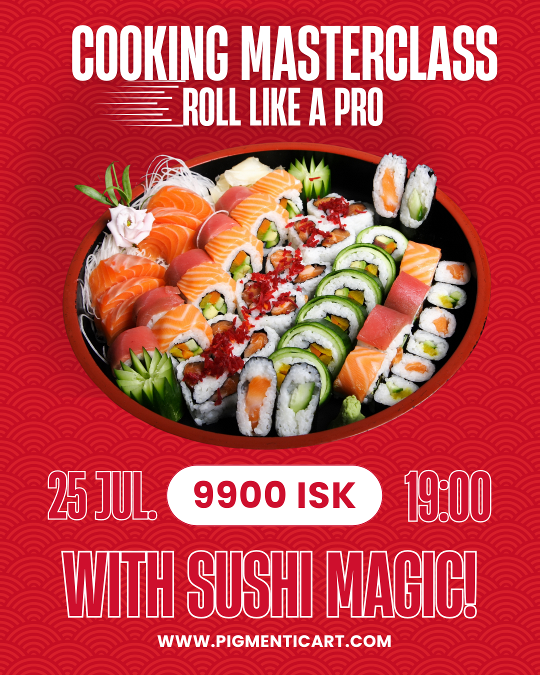 🍣 Sushi Masterclass: Roll Like a Pro
