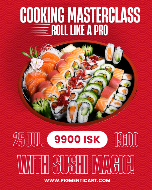 🍣 Sushi Masterclass: Roll Like a Pro