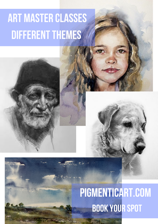 Art Master Classes: different themes 🎨