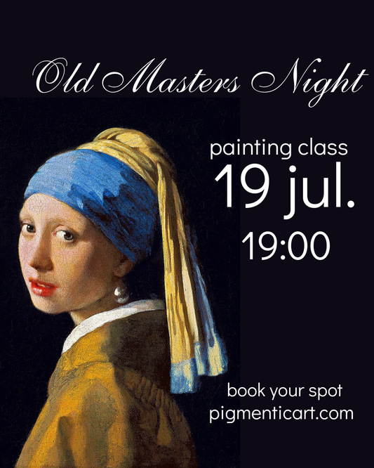 Evening of the Old Masters: Oil Painting 🖼
